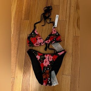 Heavy Manners floral bikini XS